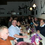 Familienfeier im Café